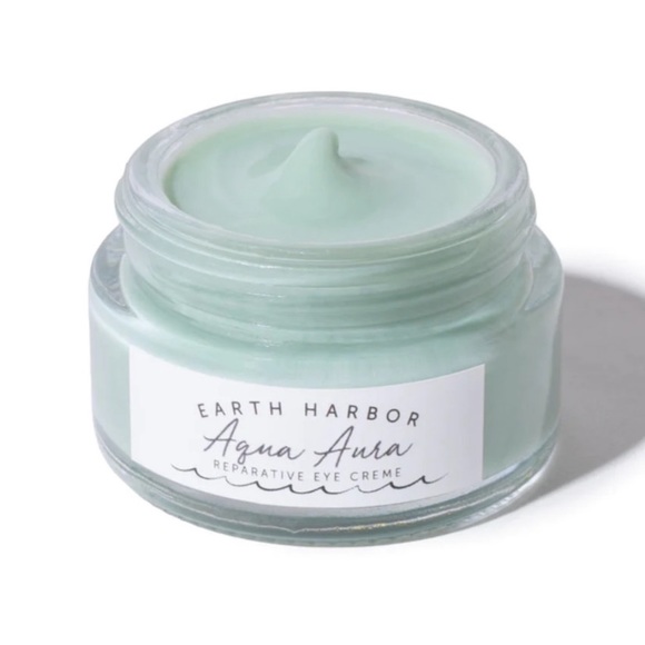 EARTH HARBOR Aqua Aura Reparative Eye Cream - .5 oz NIB - Picture 2 of 7